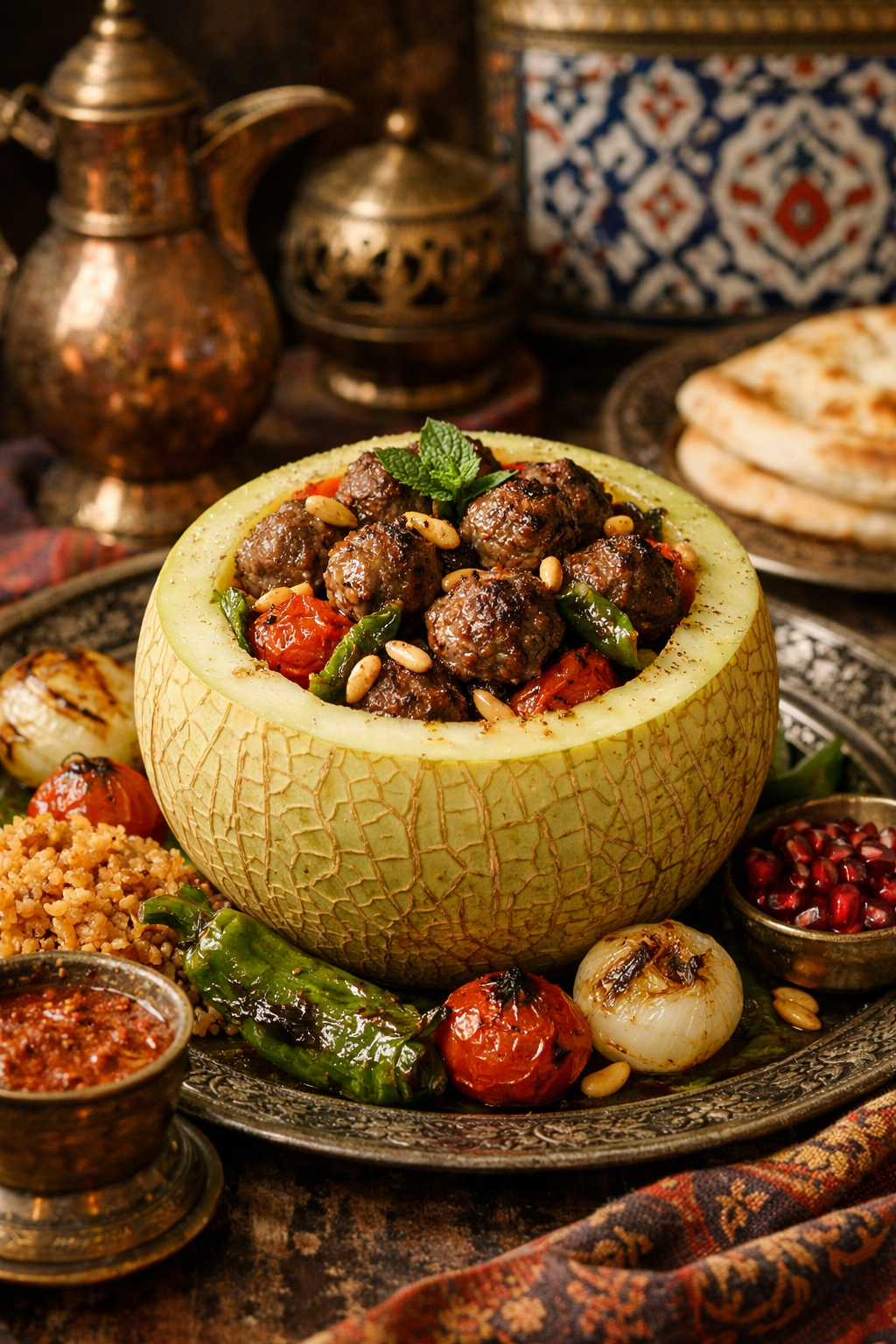 Helin Nazlı Çoban’dan Osmanlı Usulü Kavun Kebabı Tarifi