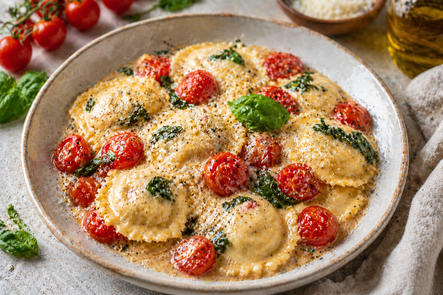 Helin Nazlı Çoban’dan Mutfakta Sanat Dokunuşu: Kremalı Ravioli Tarifiyle Fark Yaratın