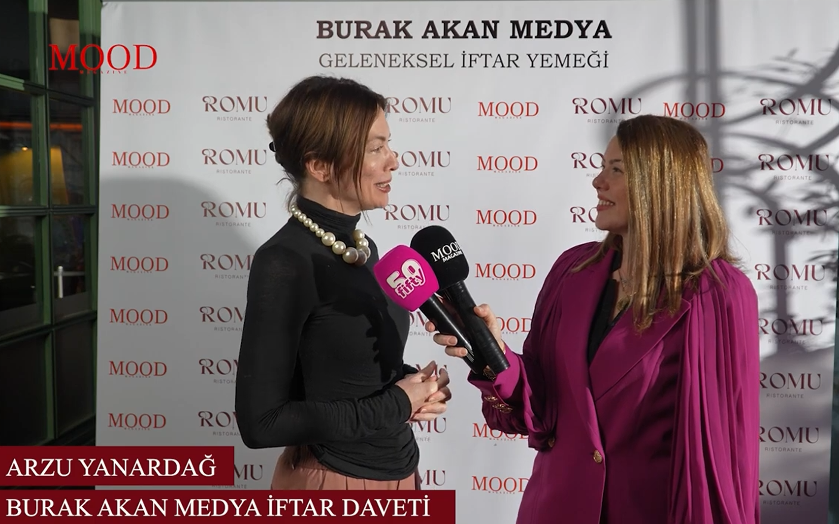 Burak Akan İftar Davetinden Arzu Yanardağ Röportajı