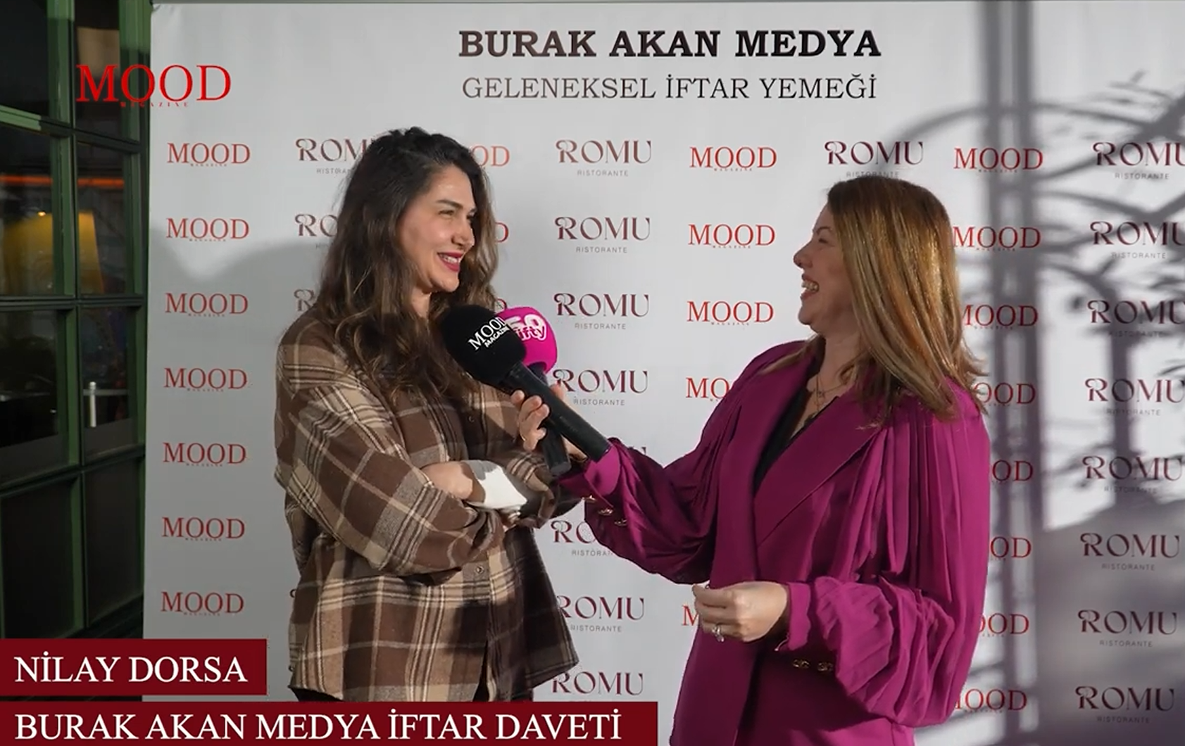 Burak Akan İftar Davetinden Nilay Dorsa Röportajı