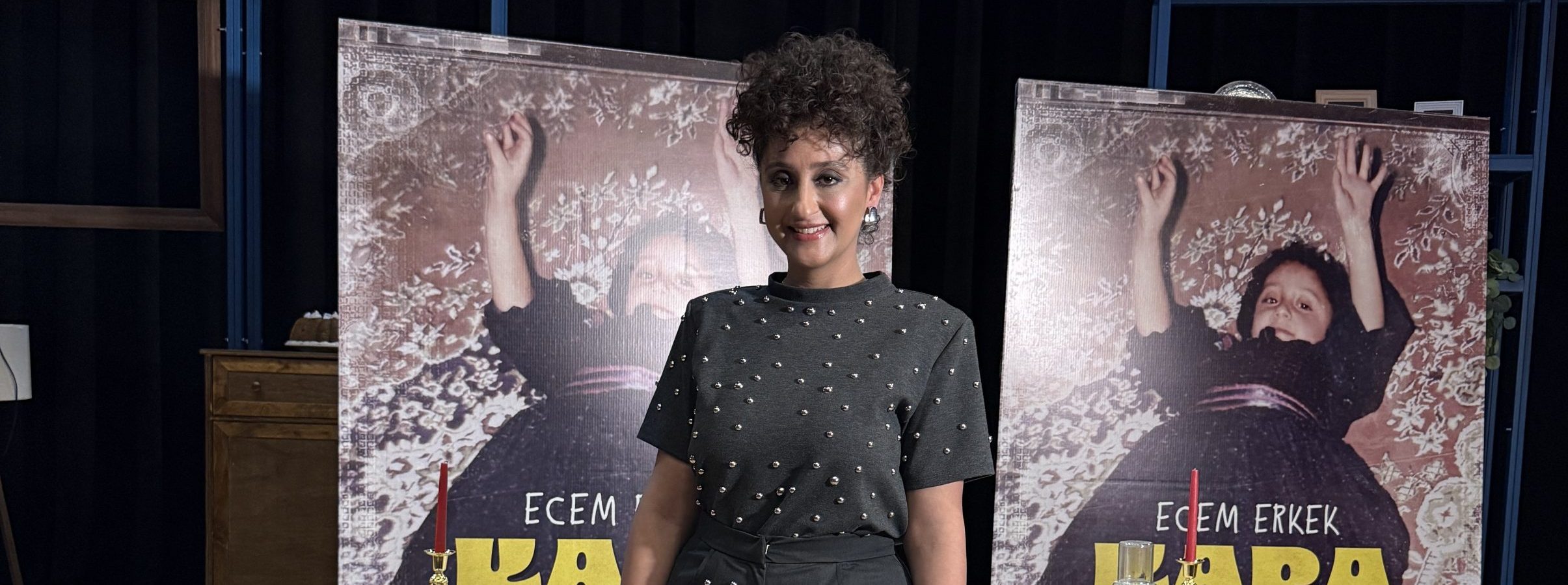 ECEM ERKEK’İN YAZIP OYNADIĞI ‘KARA KIZ’IN BASIN BULUŞMASI GERÇEKLEŞTİ!