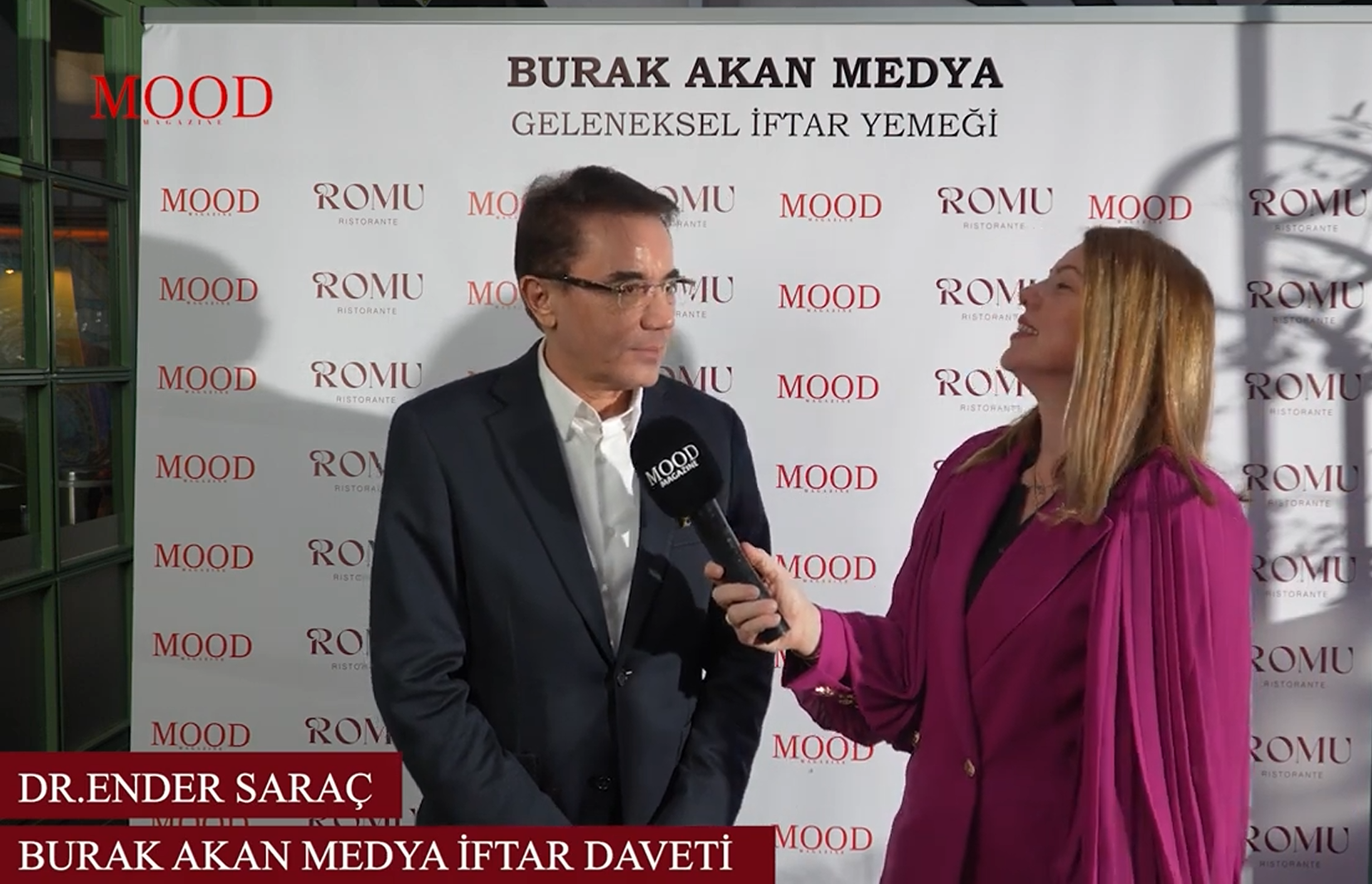 Burak Akan İftar Davetinden Dr. Ender Saraç Röportajı