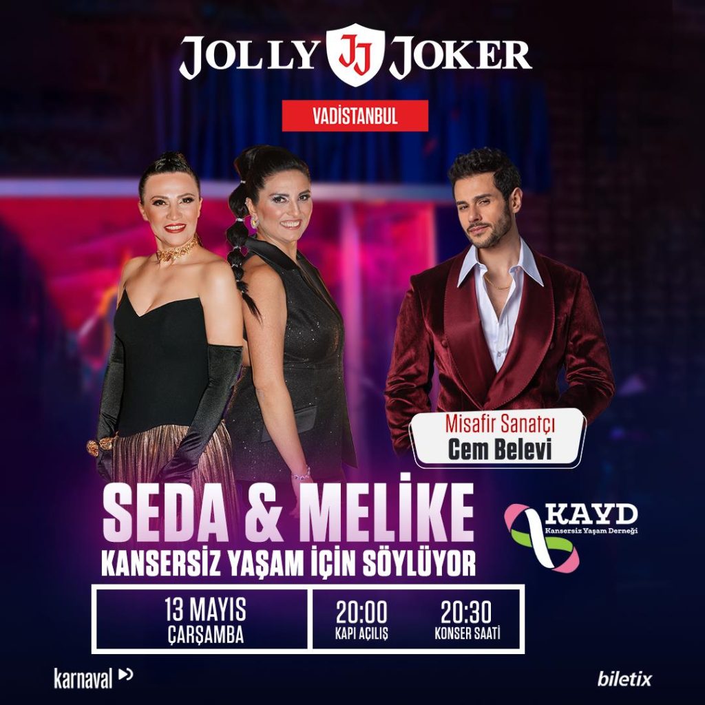 SEDA VE MELİKE, CEM BELEVİ İLE BİRLİKTE KAYD’IN EĞİTİM FONU İÇİN SAHNEYE ÇIKIYOR
