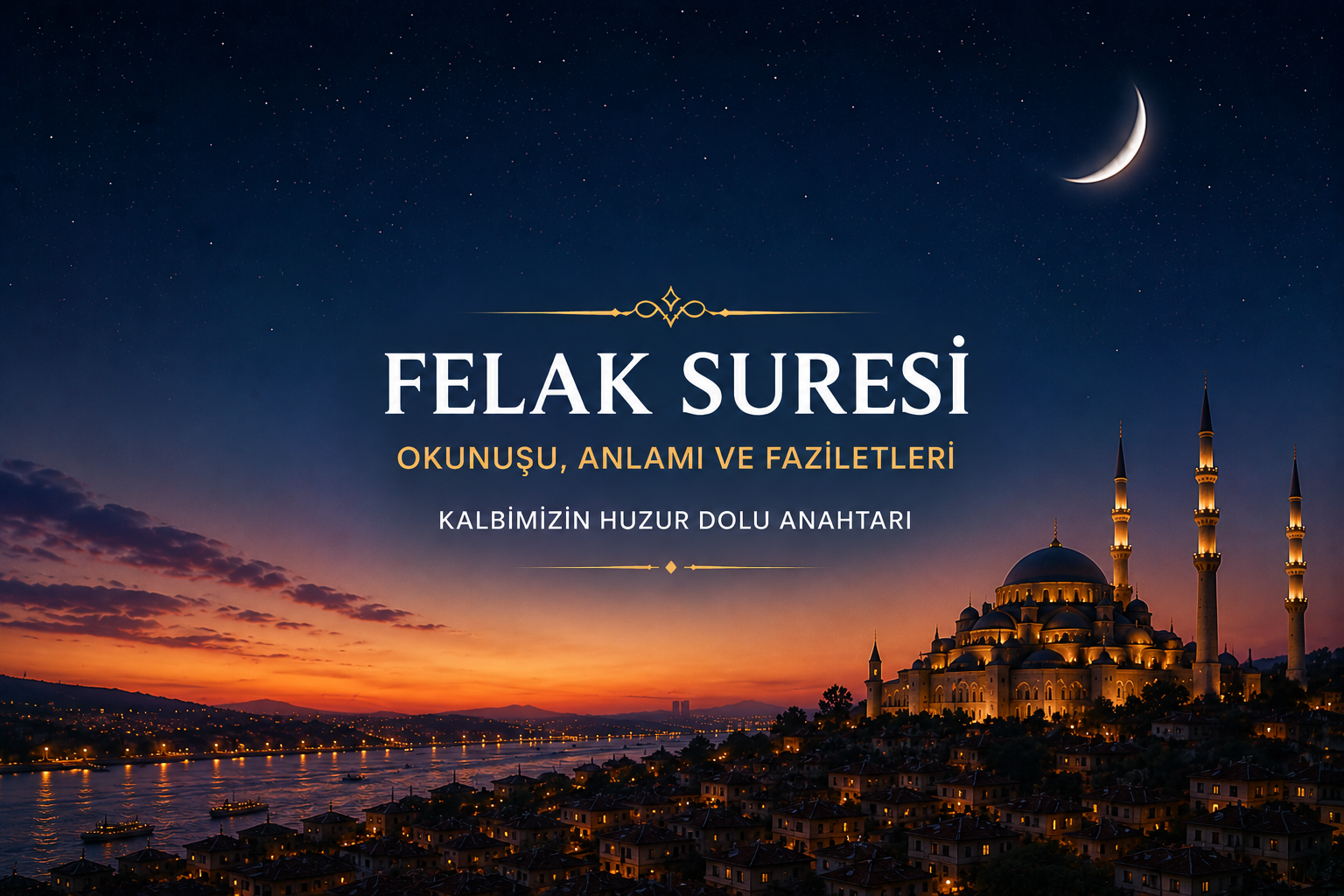 Felak Suresi ve Faziletleri: Kötülüklerden Korunmak İçin Okunan Manevi Kalkan