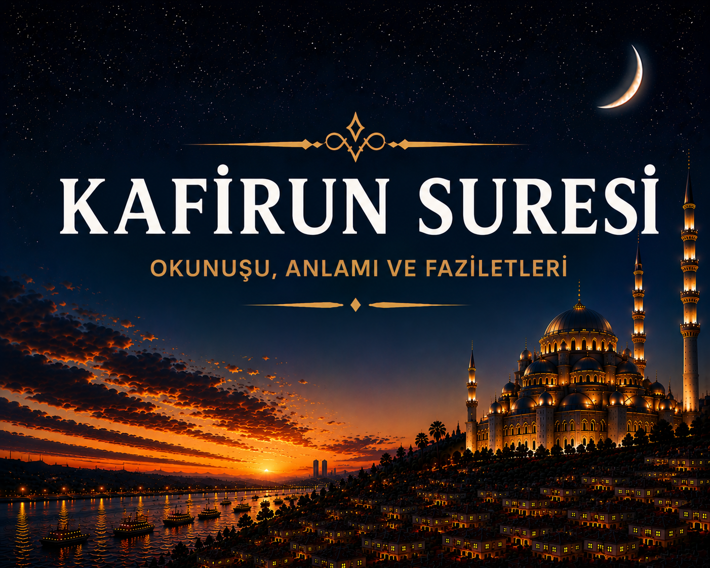 Kafirun Suresi ve Faziletleri: Tevhid ve İnanç Kararlılığını Anlatan Güçlü Sure