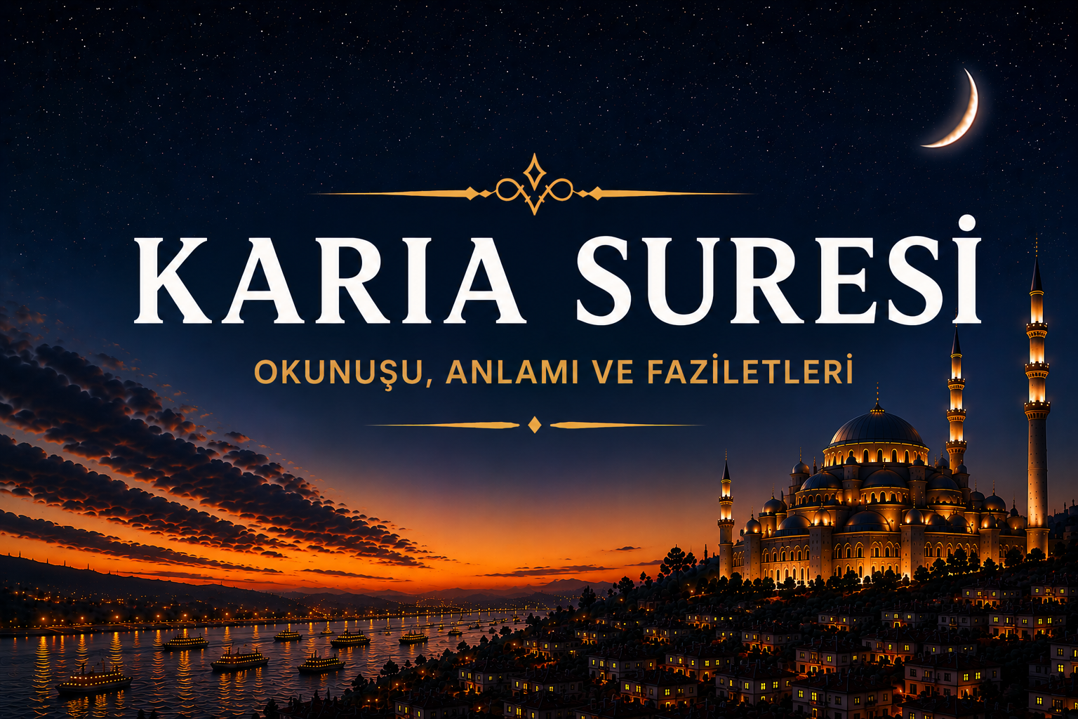 Karia Suresi ve Faziletleri: Kıyametin Dehşetini Anlatan Büyük Uyarı