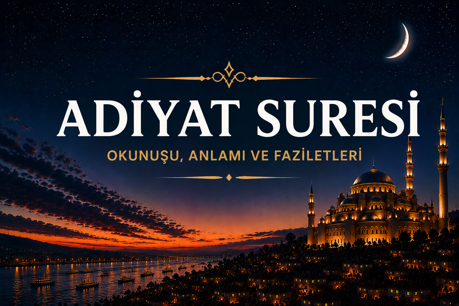 Adiyat Suresi ve Faziletleri: İnsan Nefsini ve Dünya Hırsını Anlatan Çarpıcı Sure