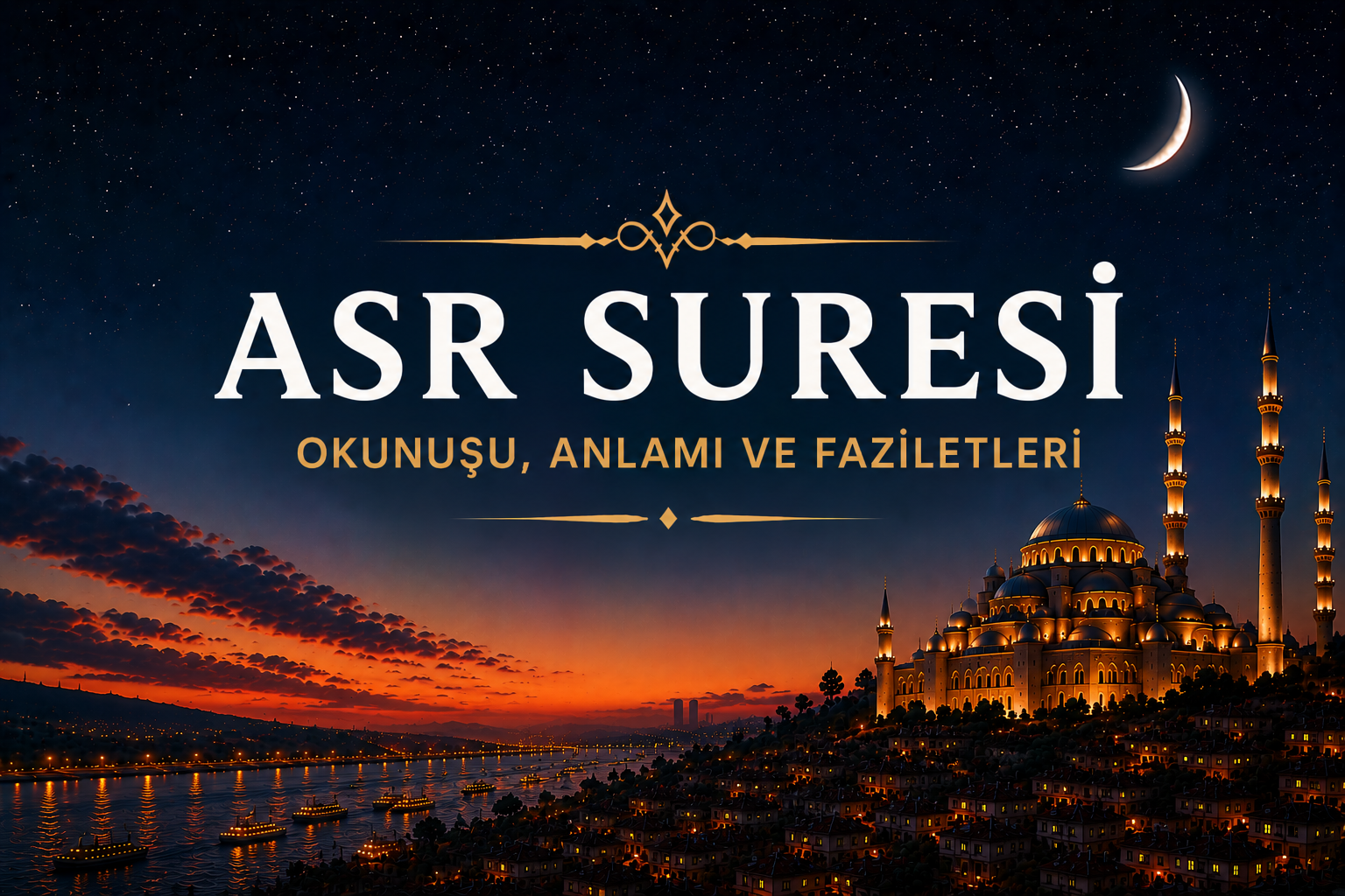 Asr Suresi ve Faziletleri: Zamanın Değerini Anlatan Büyük Uyarı