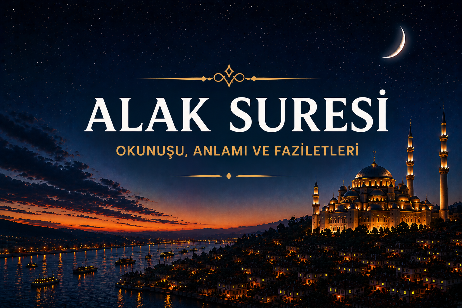 Alak Suresi ve Faziletleri: İlk Vahyin Gücünü Taşıyan Büyük Sure