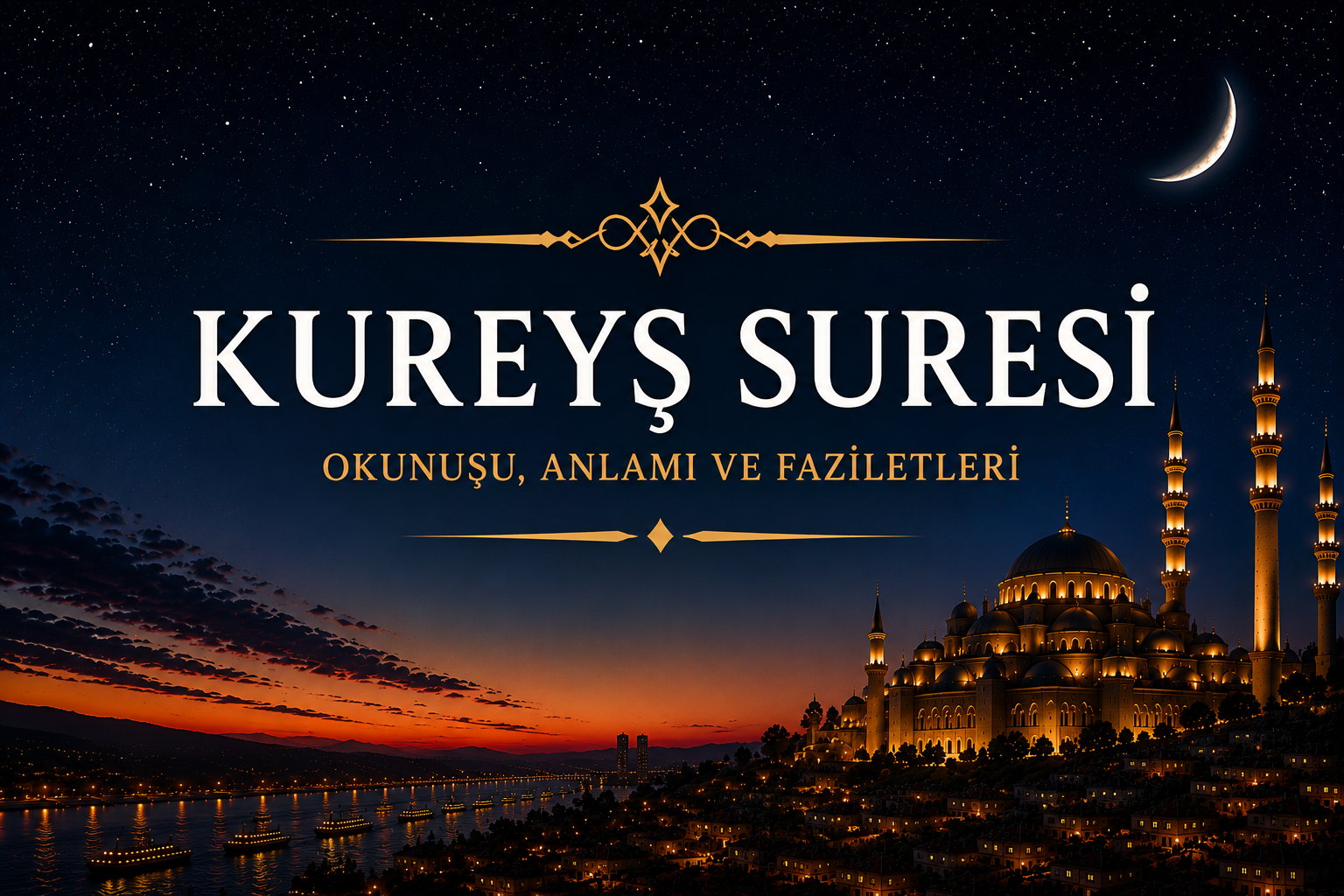 Kureyş Suresi Okunuşu, Anlamı ve Faziletleri