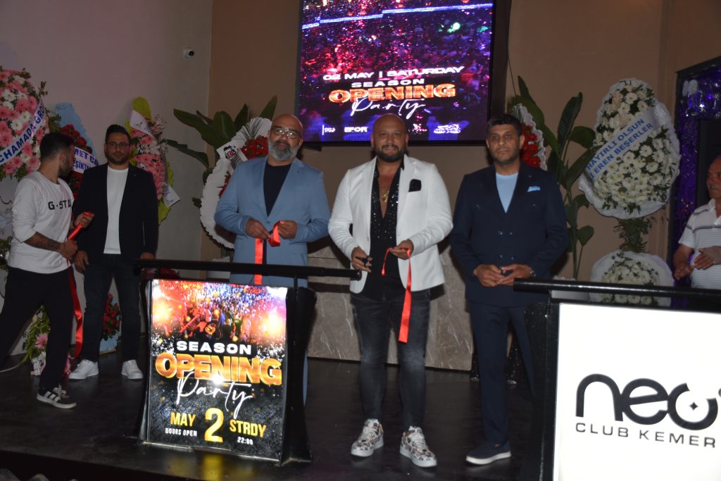 Neo Club Kemer Görkemli Açılışıyla Sezona Damga Vurdu